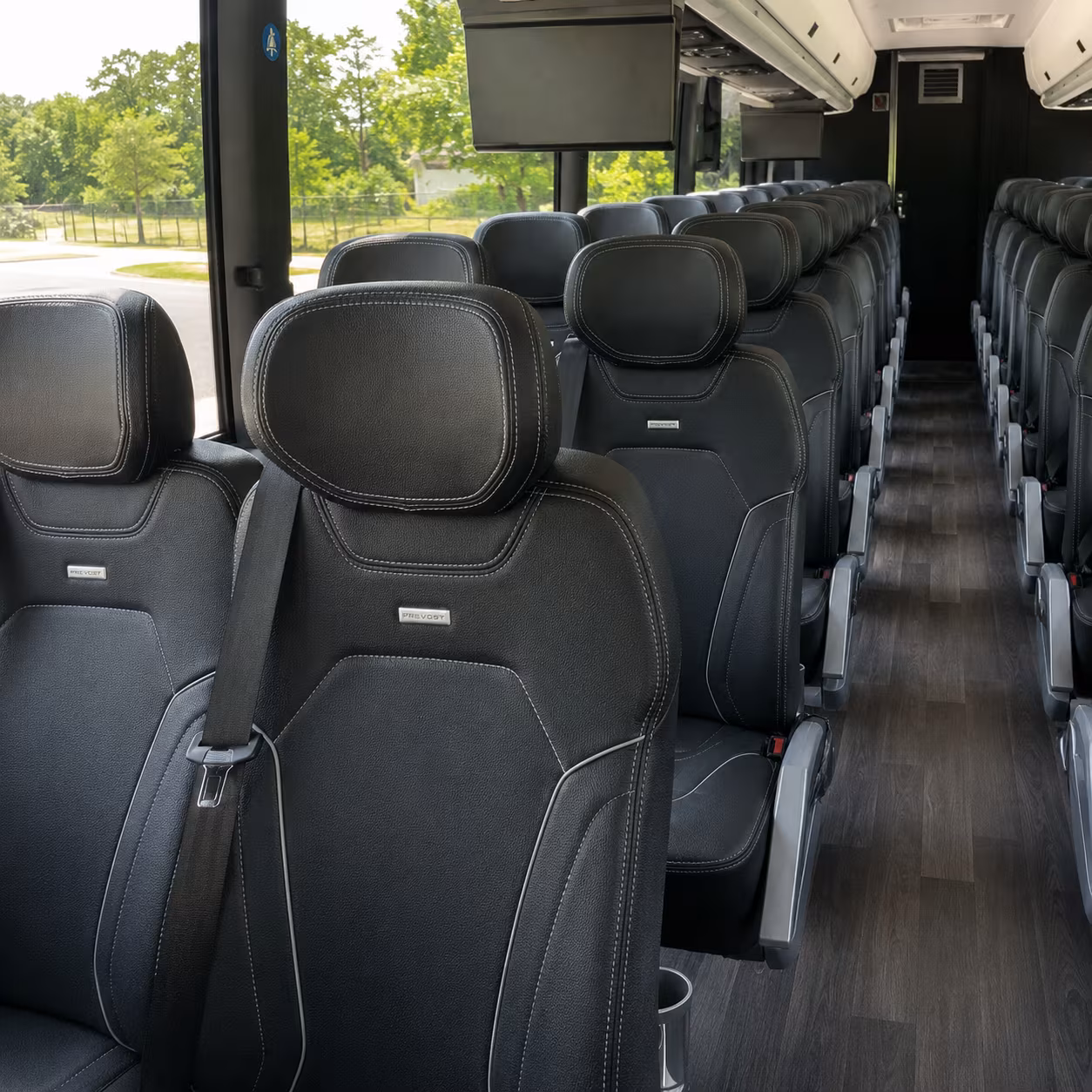 Concord Airport Shuttle & Transportation party bus exterior
