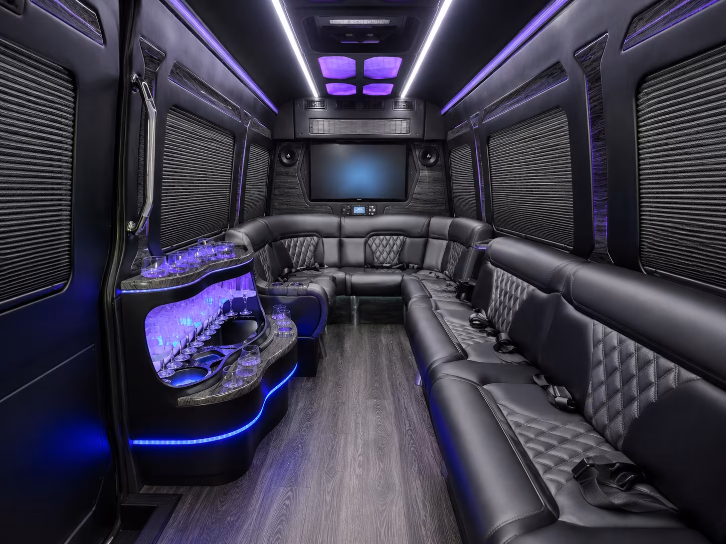 Concord Corporate Transportation party bus exterior