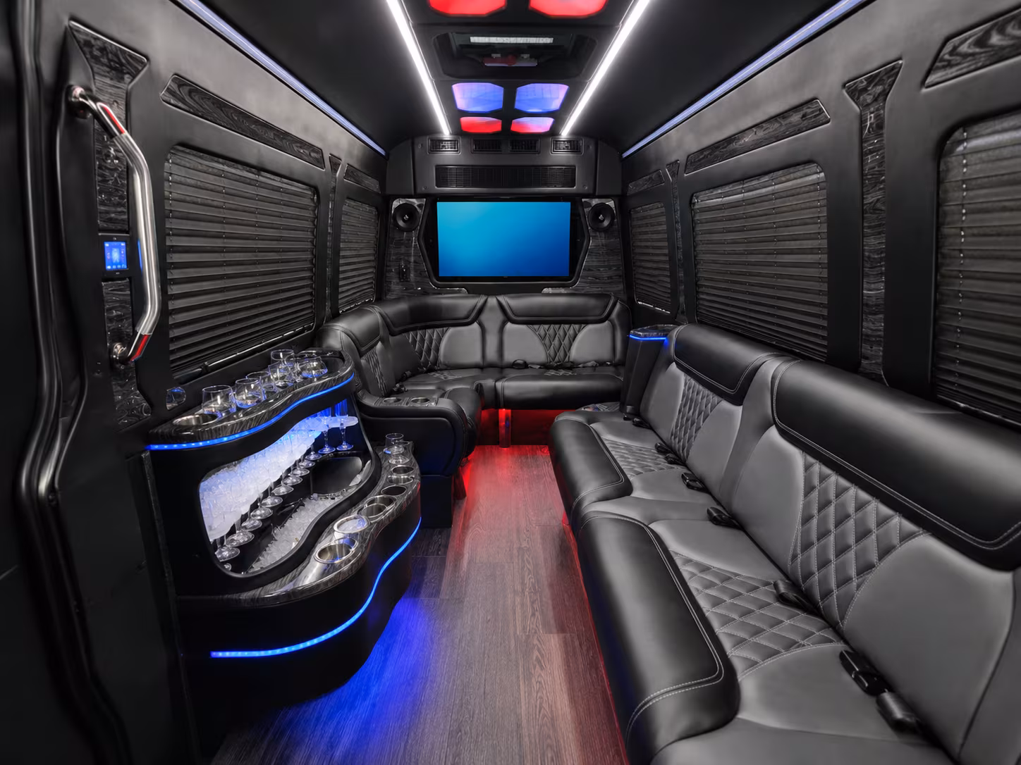Concord Corporate Transportation party bus exterior