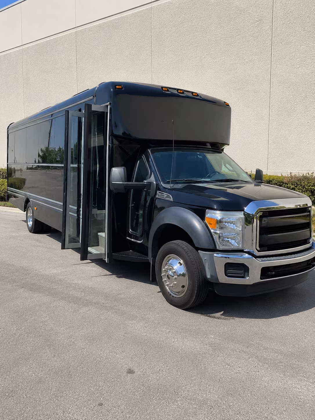 Concord Prom & Homecoming Transportation party bus exterior