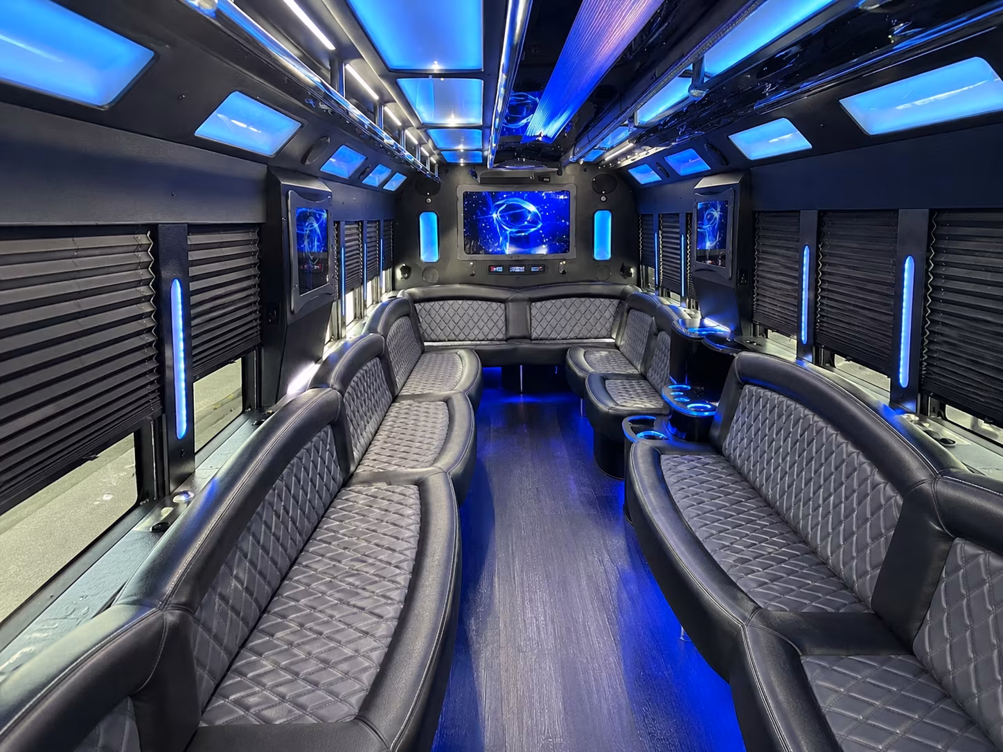 Concord Prom & Homecoming Transportation party bus exterior