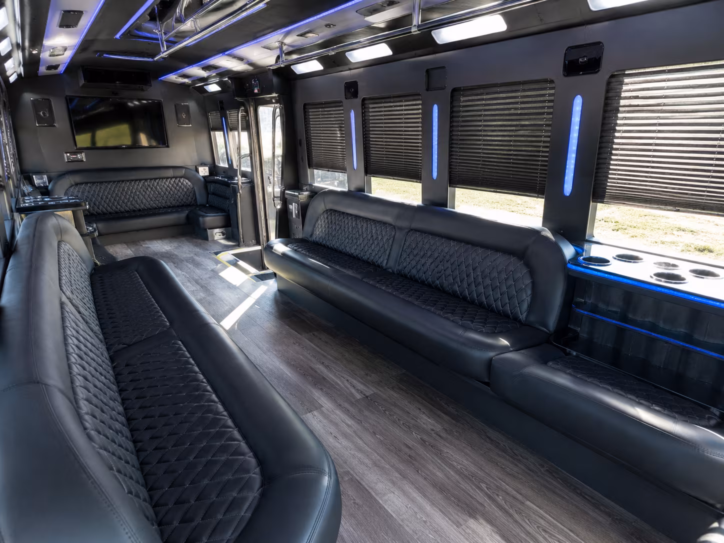 Concord Prom & Homecoming Transportation party bus exterior