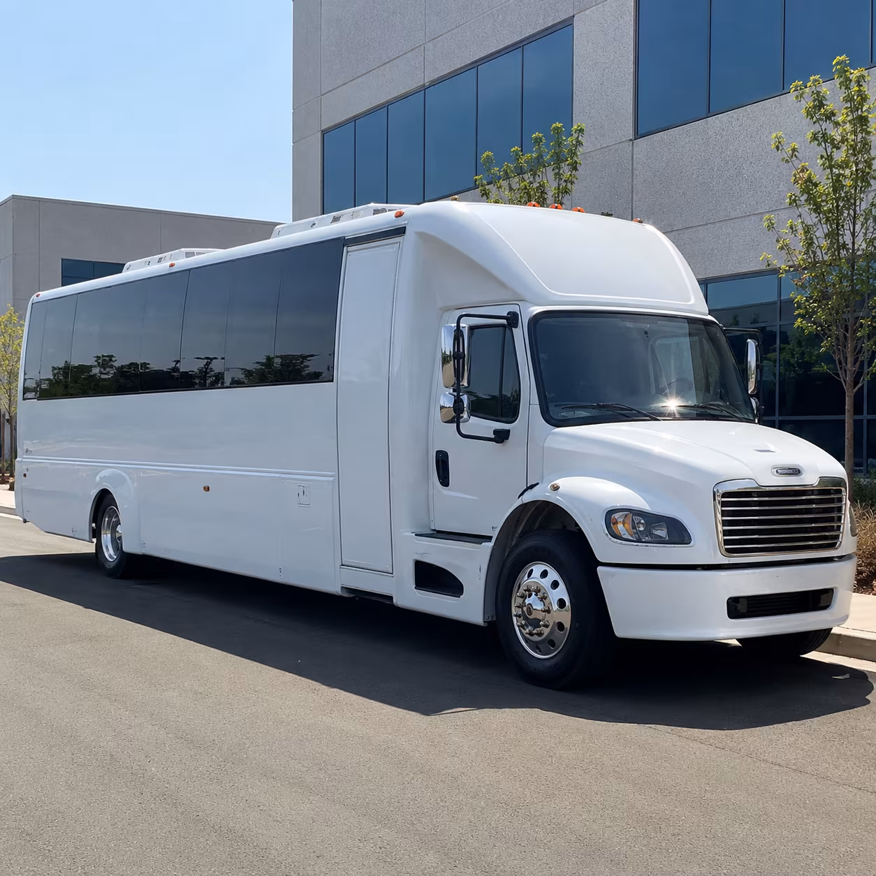Concord Prom & Homecoming Transportation party bus exterior