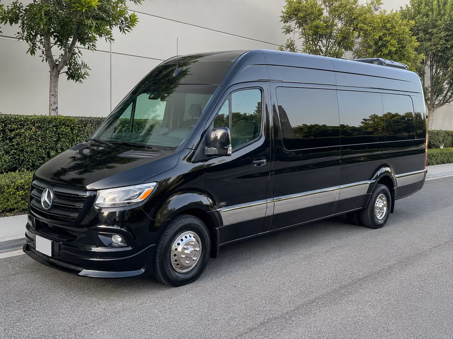 Concord School Event Transportation party bus exterior