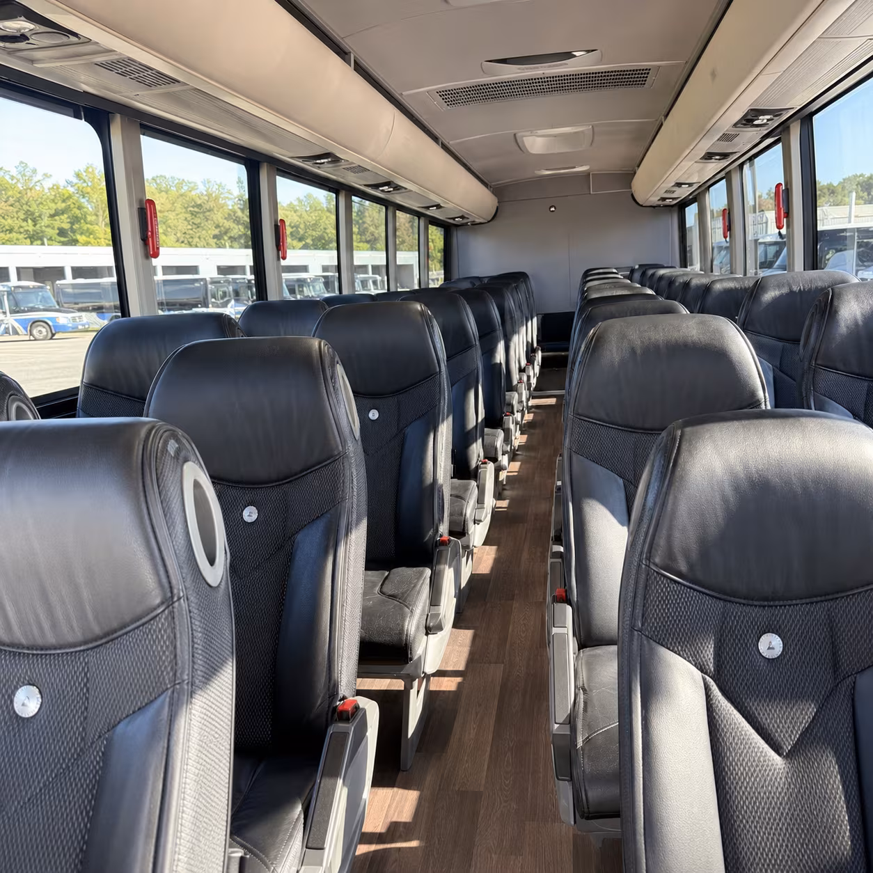 Concord School Event Transportation party bus exterior
