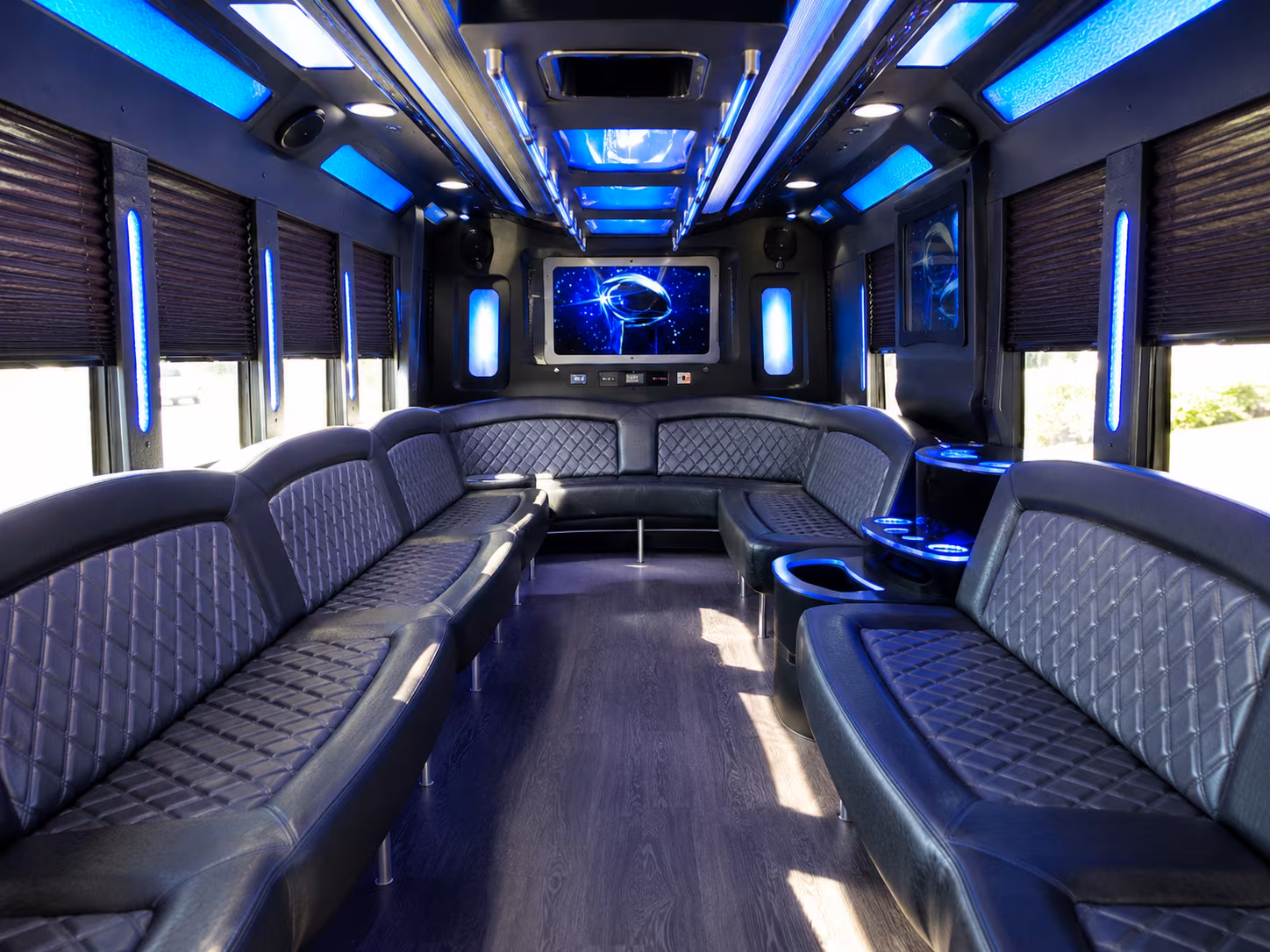 Concord Sporting Event Transportation onboard seating