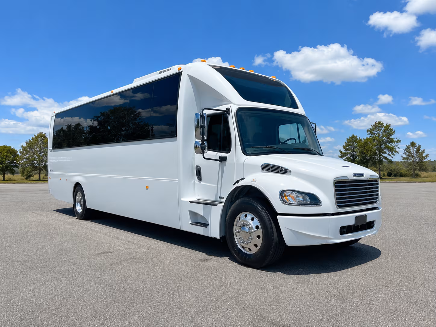 Concord Wedding Transportation party bus exterior