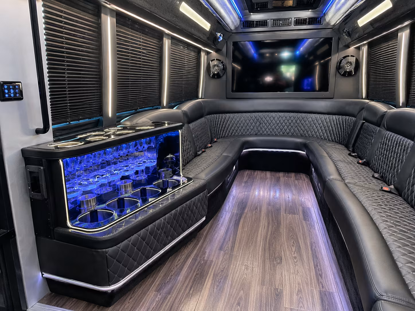 minibus interior