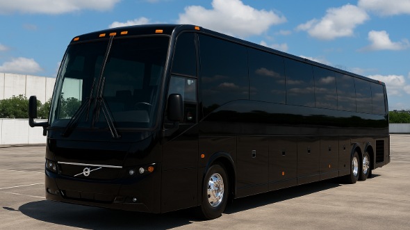 Exterior of Charter Bus Company Concord's 47 Passenger Charter Bus in Concord