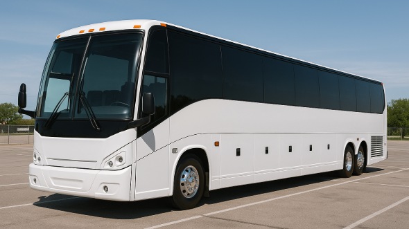 Exterior of Charter Bus Company Concord's 54 Passenger Charter Bus in Concord